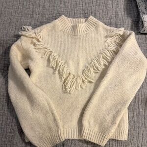 Mango - Sweater - Off White - Size 11-12